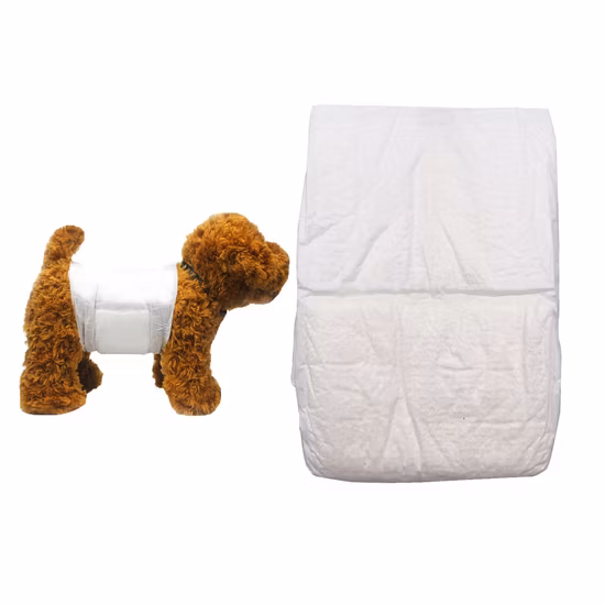 Disposable Male Dog Diapers Absorbent Wraps Adjustable Pet Supply