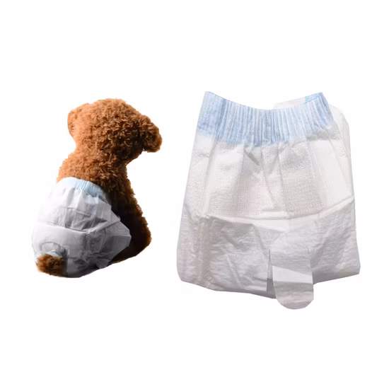 Disposable Male Dog Diapers Absorbent Wraps Adjustable Pet Supply